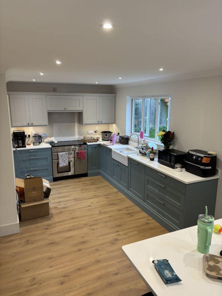 Kitchen With Wooden Floors